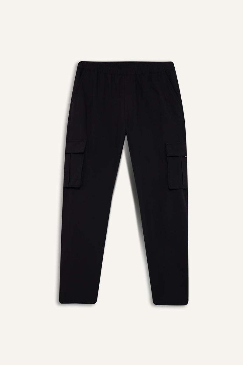 DeFacto Black Man DeFactoFit Standard Fit Woven Cargo Joggers Casual - Image 5